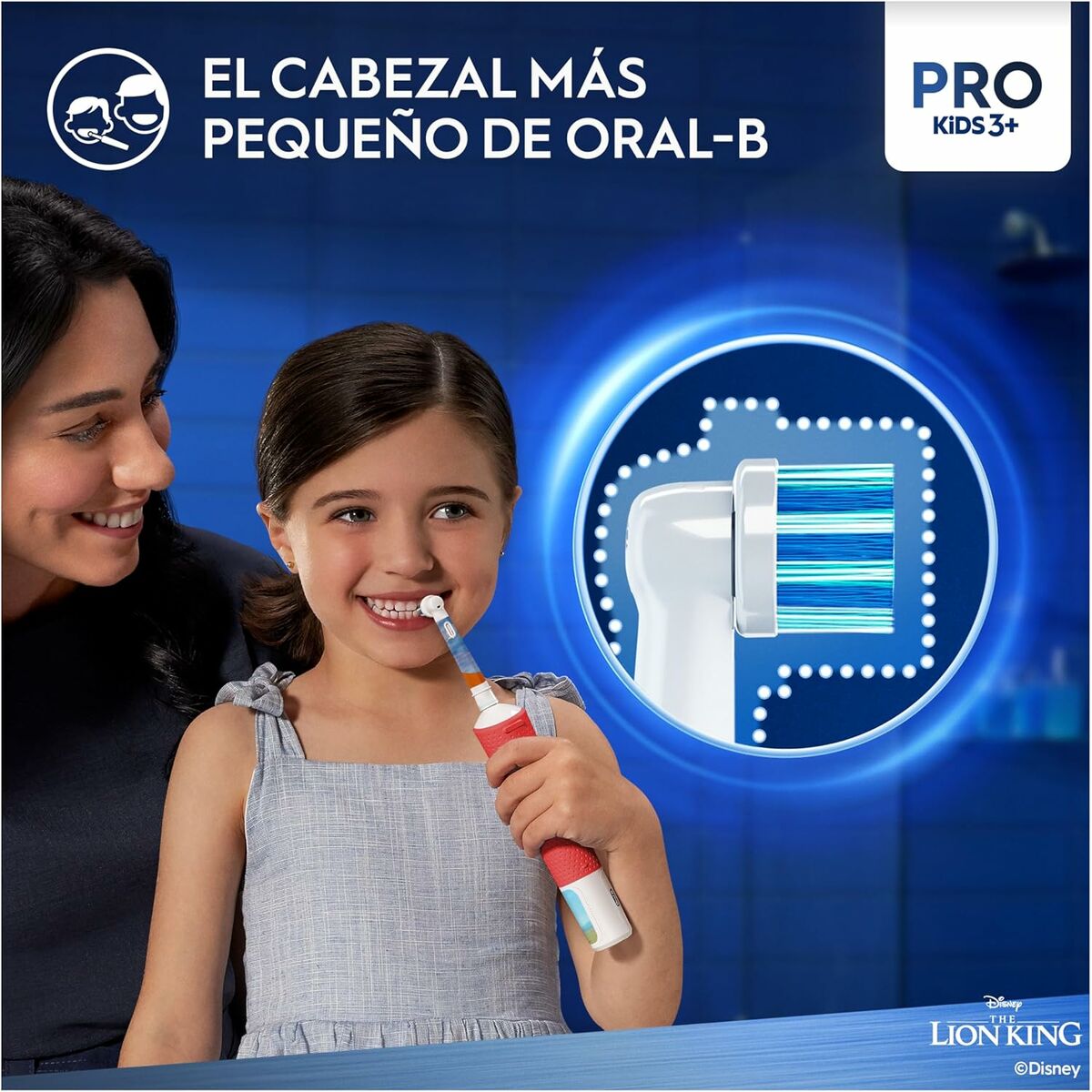 Elektrisk Tandborste Oral-B Rey Leon Röd Multicolour